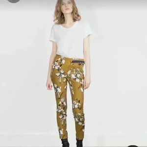 Zara Watercolor  Print Trousers size s